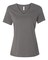 BELLA CANVAS Women’s Relaxed Short Sleeve V-Neck T-Shirt for Casual Style & Custom Print Feminine Tee